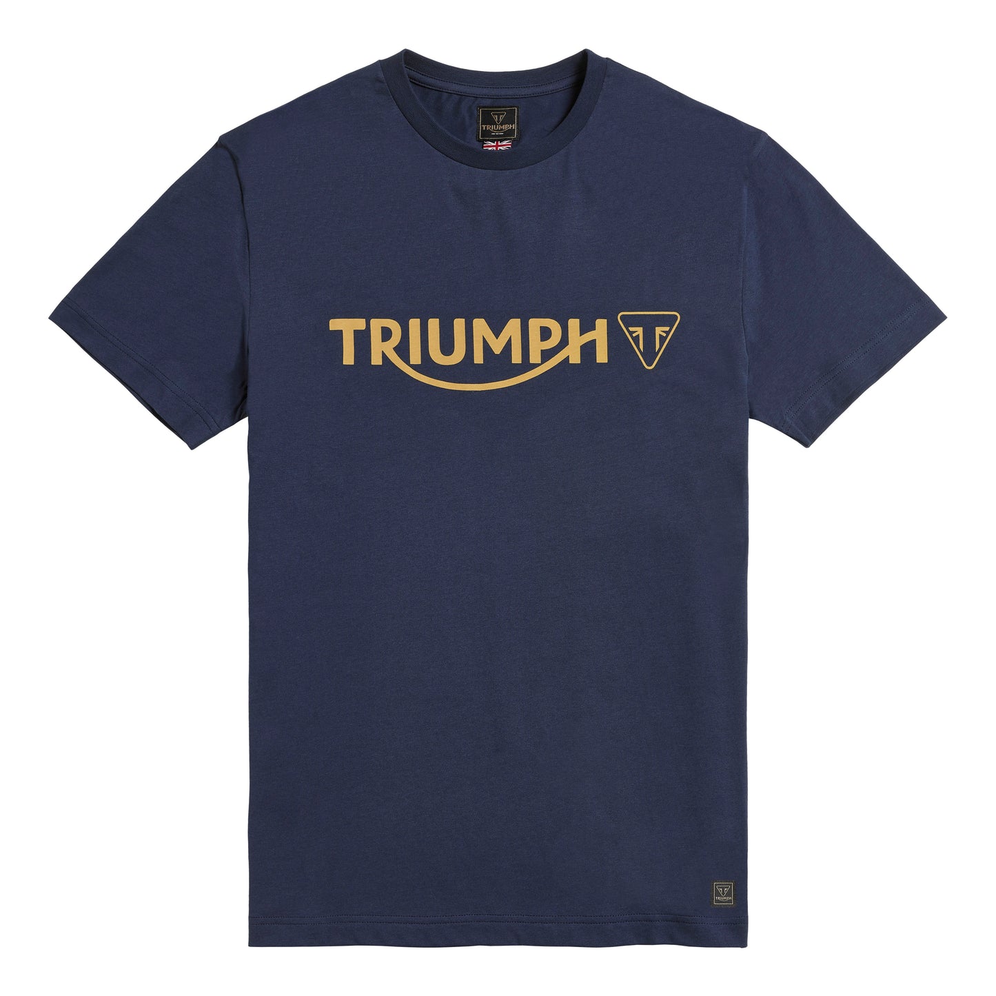 Camiseta Triumph Cartmel Logo azul