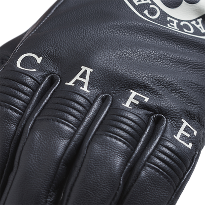 Guantes de cuero Triumph Ace Cafe para motocicleta