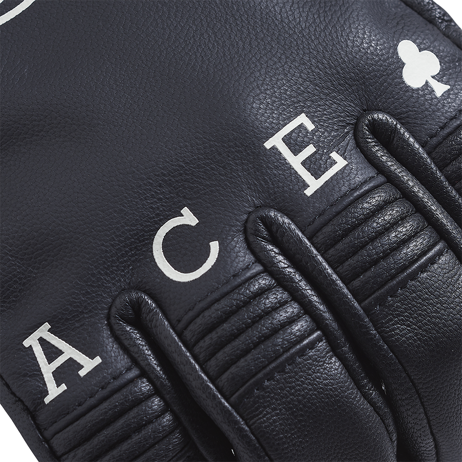 Guantes de cuero Triumph Ace Cafe para motocicleta