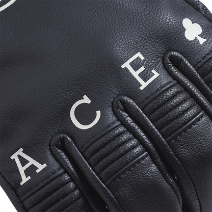 Guantes de cuero Triumph Ace Cafe para motocicleta