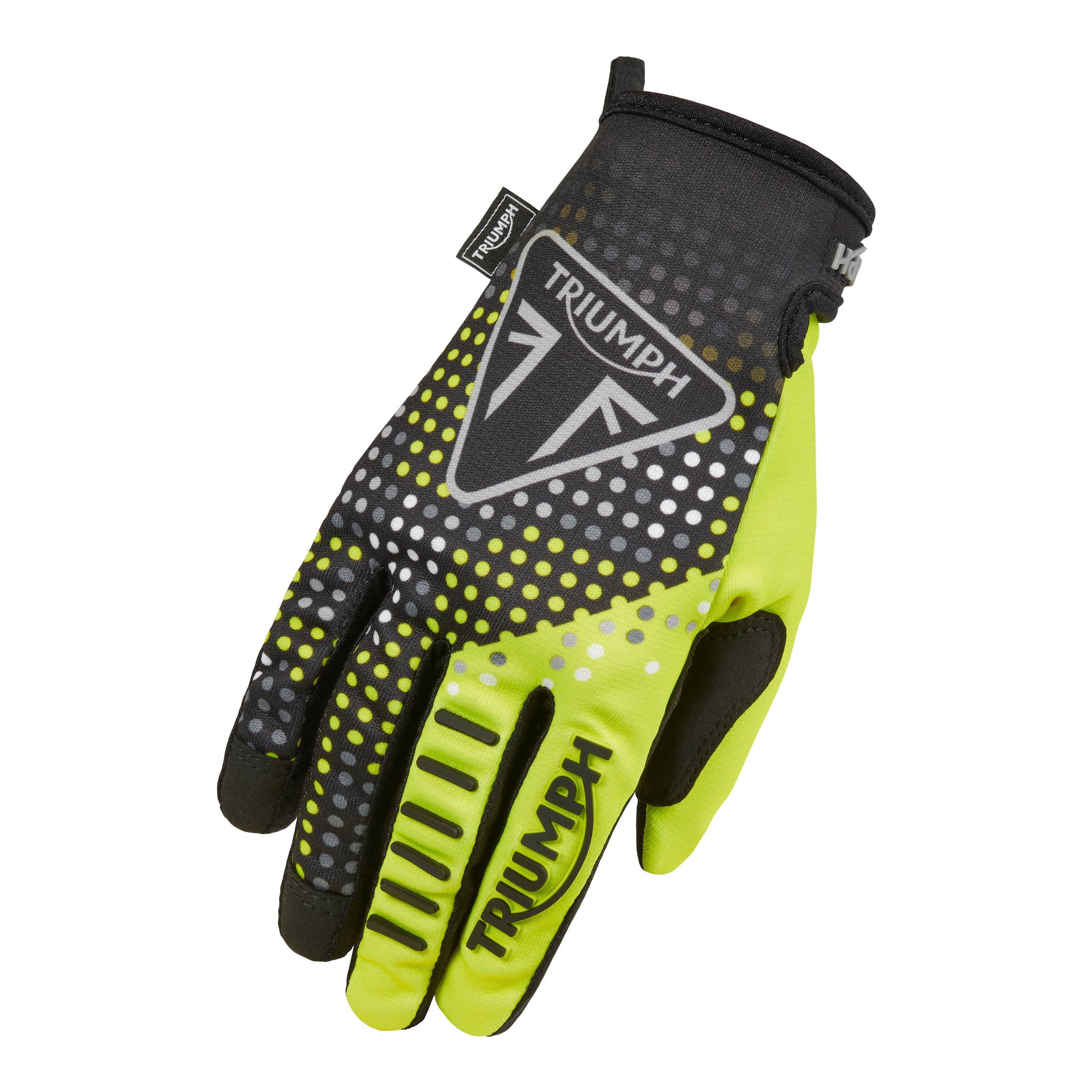 Guantes Roller Mx Fluorescente/negro