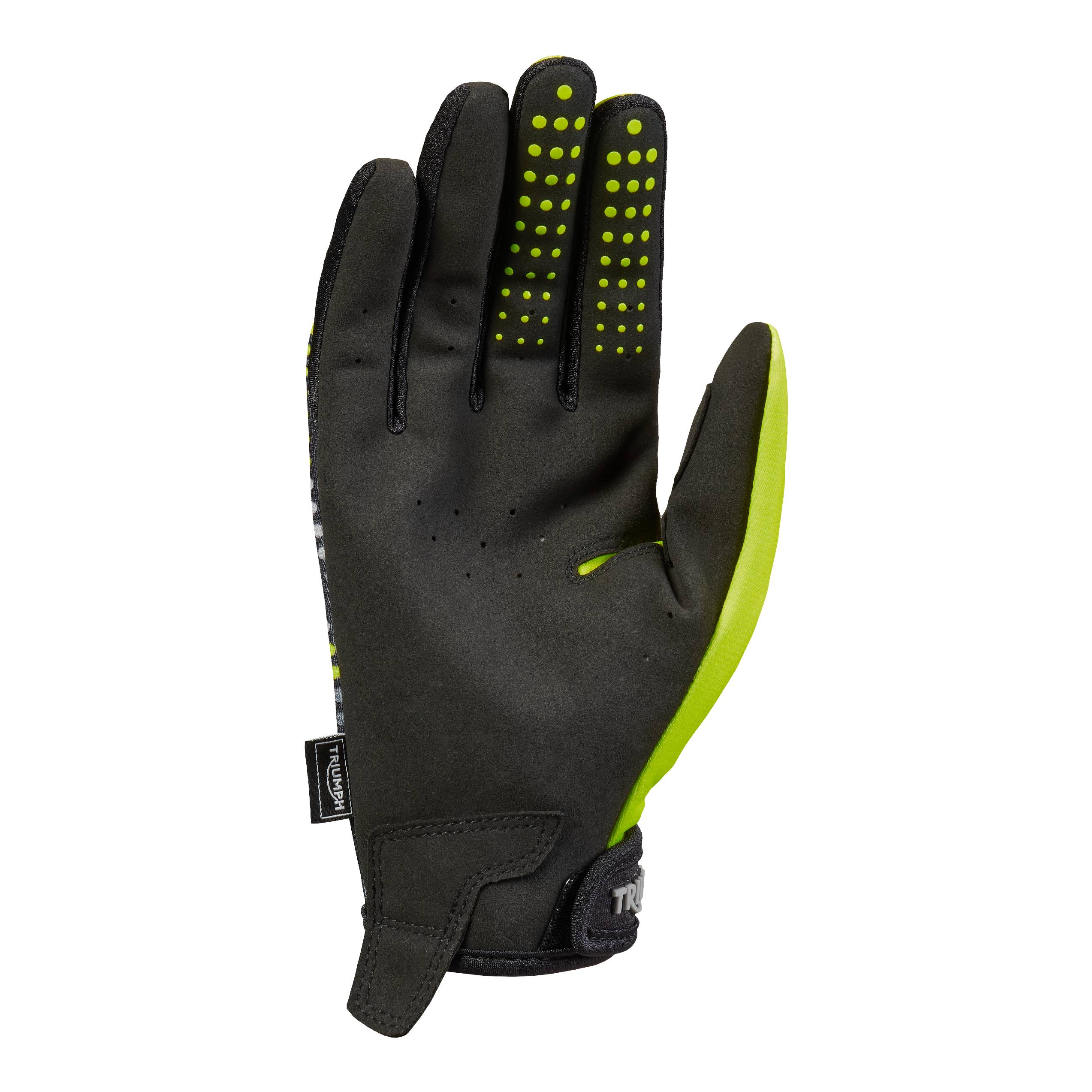 Guantes Roller Mx Fluorescente/negro