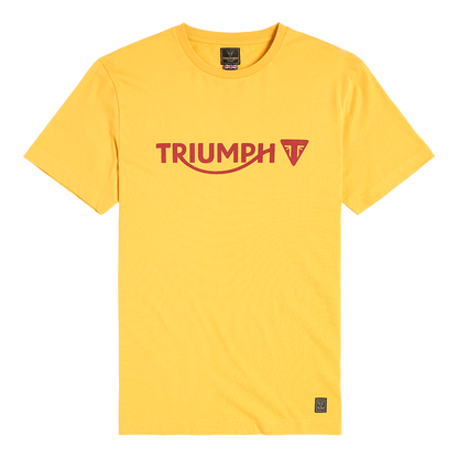 Camiseta Triumph Cartmel Logo dorada