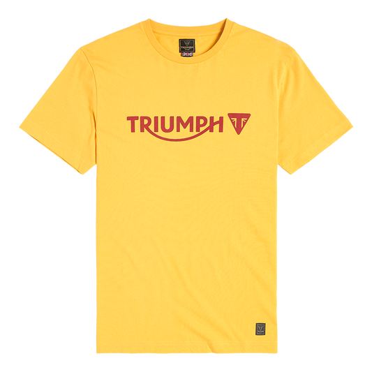 Camiseta Triumph Cartmel Logo dorada