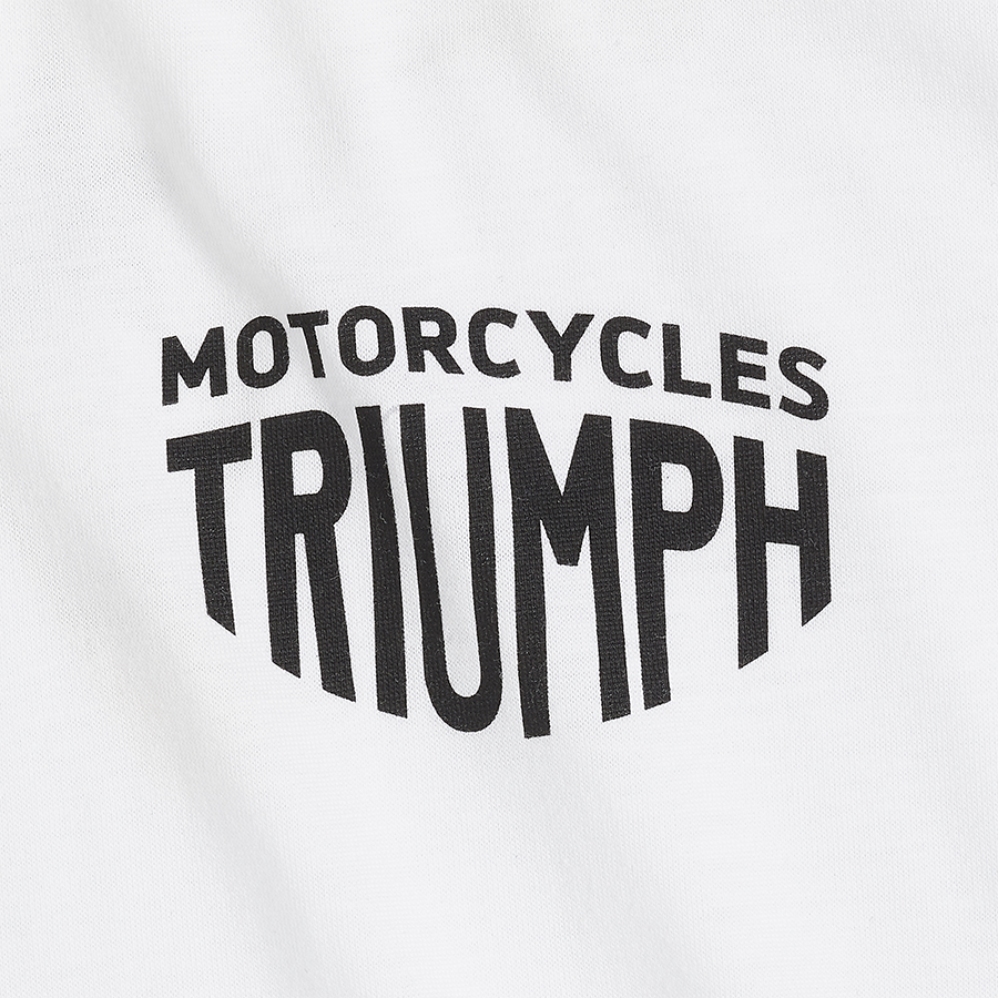 Triumph Camiseta de manga contrastada Fenland