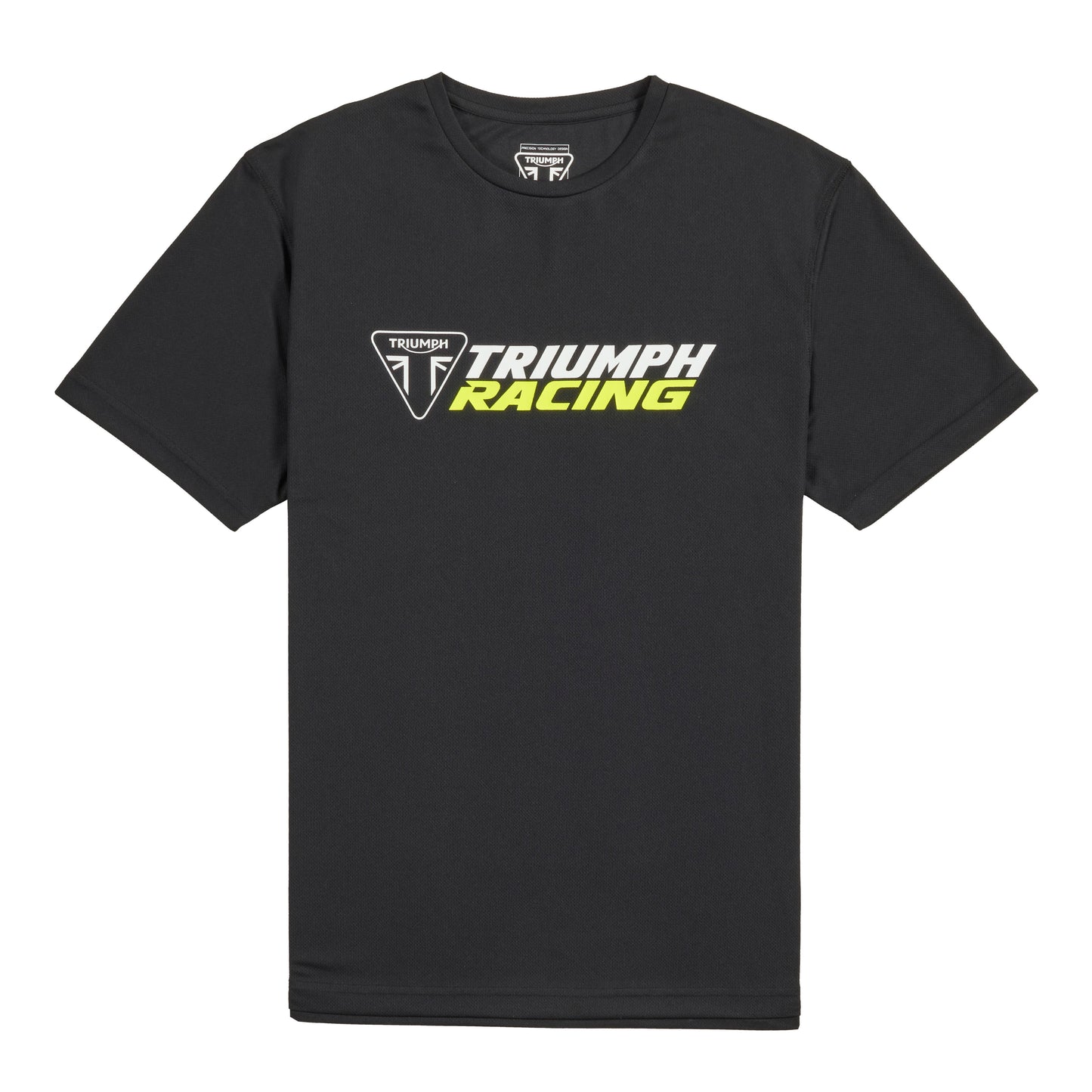 Camiseta Triumph Racing de secado rápido con cuello redondo