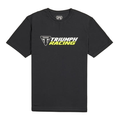 Camiseta Triumph Racing de secado rápido con cuello redondo