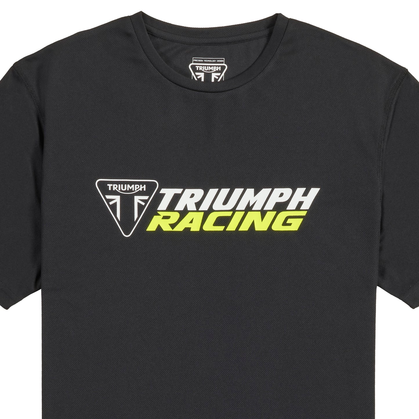 Camiseta Triumph Racing de secado rápido con cuello redondo